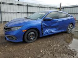 Salvage cars for sale at Mercedes, TX auction: 2019 Honda Civic LX