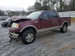 Ford salvage cars for sale: 2005 Ford F150 Supercrew