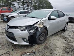 Salvage cars for sale at Loganville, GA auction: 2014 Toyota Corolla L