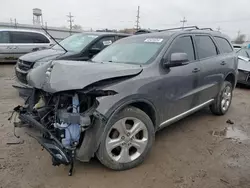 Salvage cars for sale at Chicago Heights, IL auction: 2015 Dodge Durango Limited