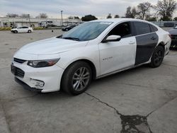 Chevrolet Malibu LT salvage cars for sale: 2018 Chevrolet Malibu LT