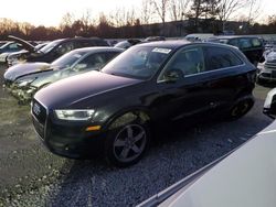 Salvage cars for sale at North Billerica, MA auction: 2015 Audi Q3 Prestige