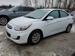 Salvage cars for sale at Candia, NH auction: 2016 Hyundai Accent SE