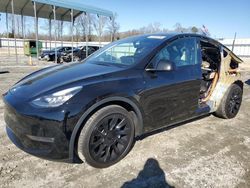 Salvage cars for sale at Spartanburg, SC auction: 2021 Tesla Model Y