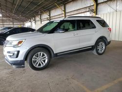 Salvage cars for sale at Phoenix, AZ auction: 2016 Ford Explorer XLT