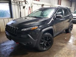 Jeep Cherokee salvage cars for sale: 2015 Jeep Cherokee Trailhawk