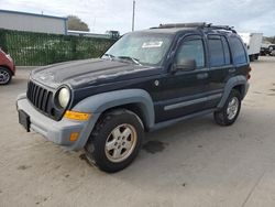 Vehiculos salvage en venta de Copart Orlando, FL: 2005 Jeep Liberty Sport