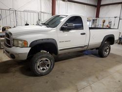 Salvage cars for sale at Billings, MT auction: 2004 Dodge RAM 2500 ST