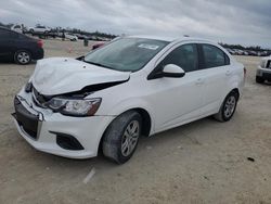 Chevrolet salvage cars for sale: 2019 Chevrolet Sonic LS