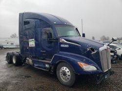 Salvage cars for sale from Copart Woodburn, OR: 2023 Kenworth Construction T680