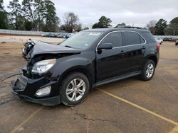 Salvage cars for sale from Copart Longview, TX: 2016 Chevrolet Equinox LT