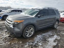 Salvage cars for sale from Copart Kansas City, KS: 2014 Ford Explorer XLT
