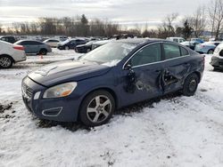 Salvage cars for sale at Chalfont, PA auction: 2012 Volvo S60 T5