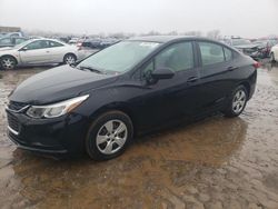 Chevrolet Cruze salvage cars for sale: 2016 Chevrolet Cruze LS