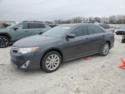 Salvage cars for sale from Copart New Braunfels, TX: 2012 Toyota Camry Hybrid