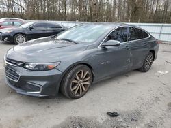 Chevrolet salvage cars for sale: 2016 Chevrolet Malibu LT