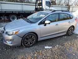 Salvage cars for sale at North Billerica, MA auction: 2013 Subaru Impreza Sport Premium