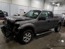 Ford salvage cars for sale: 2013 Ford F150 Super Cab