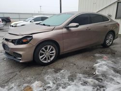Salvage cars for sale at Dyer, IN auction: 2018 Chevrolet Malibu LT
