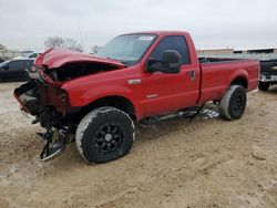 Salvage cars for sale from Copart Haslet, TX: 2006 Ford F350 SRW Super Duty