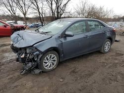 Toyota Corolla l salvage cars for sale: 2018 Toyota Corolla L