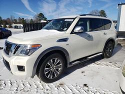 Salvage cars for sale at Shreveport, LA auction: 2019 Nissan Armada SV