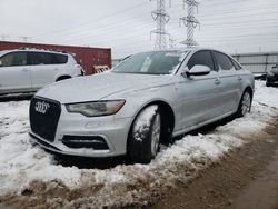 Audi A6 salvage cars for sale: 2013 Audi A6 Prestige