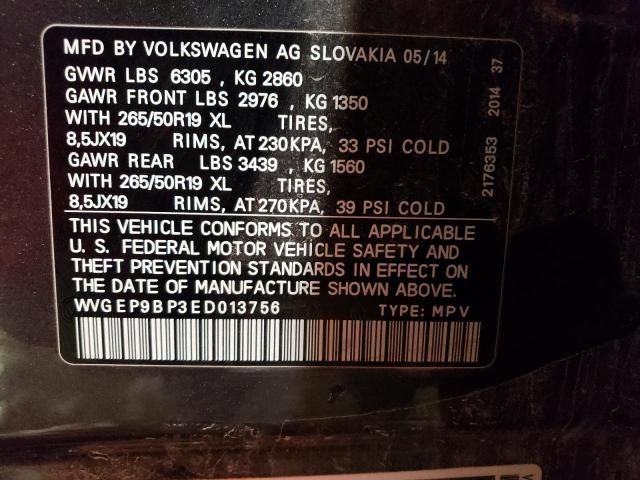 2014 Volkswagen Touareg V6 TDI