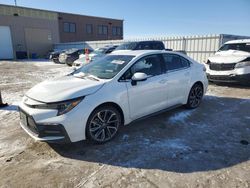 Salvage cars for sale from Copart Kansas City, KS: 2021 Toyota Corolla SE
