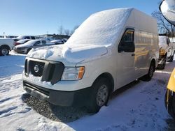 Salvage cars for sale from Copart Lexington, KY: 2018 Nissan NV 2500 S
