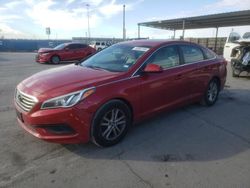 Salvage cars for sale at Anthony, TX auction: 2017 Hyundai Sonata SE