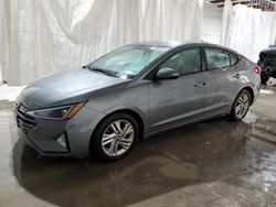 Salvage cars for sale from Copart Leroy, NY: 2019 Hyundai Elantra SEL
