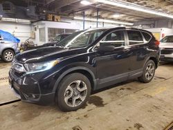 Salvage cars for sale from Copart Wheeling, IL: 2018 Honda CR-V EX