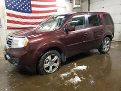 2012 Honda Pilot EXL en venta en Lyman, ME