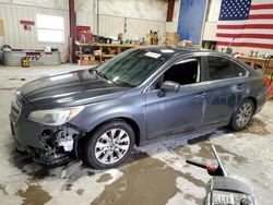 Salvage cars for sale from Copart Helena, MT: 2015 Subaru Legacy 2.5I Premium
