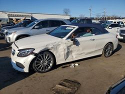 Mercedes-Benz salvage cars for sale: 2018 Mercedes-Benz C 300 4matic