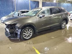 Salvage cars for sale at Woodhaven, MI auction: 2018 Mazda CX-9 Touring