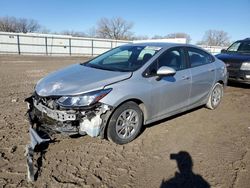 Salvage cars for sale from Copart Wichita, KS: 2019 Chevrolet Cruze