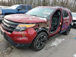 Salvage cars for sale from Copart Glassboro, NJ: 2015 Ford Explorer Sport