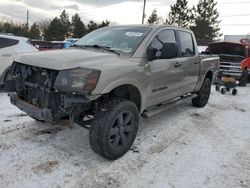 Salvage cars for sale from Copart Denver, CO: 2008 Nissan Titan XE