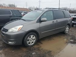 Salvage cars for sale from Copart Columbus, OH: 2004 Toyota Sienna XLE