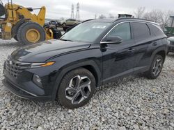 Salvage cars for sale at Barberton, OH auction: 2022 Hyundai Tucson Limited
