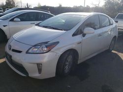 Salvage cars for sale from Copart San Martin, CA: 2015 Toyota Prius PLUG-IN