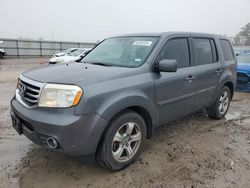 Honda Pilot EXL salvage cars for sale: 2013 Honda Pilot EXL