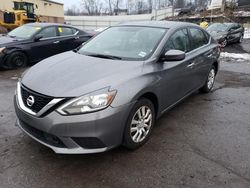 Salvage cars for sale at Marlboro, NY auction: 2018 Nissan Sentra S