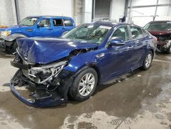 KIA Optima salvage cars for sale: 2018 KIA Optima LX