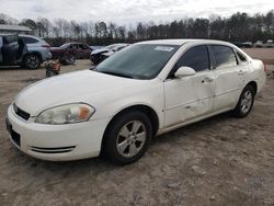 Salvage cars for sale from Copart Charles City, VA: 2008 Chevrolet Impala LT