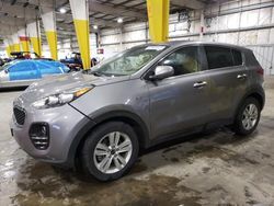 Salvage cars for sale at Woodburn, OR auction: 2017 KIA Sportage LX