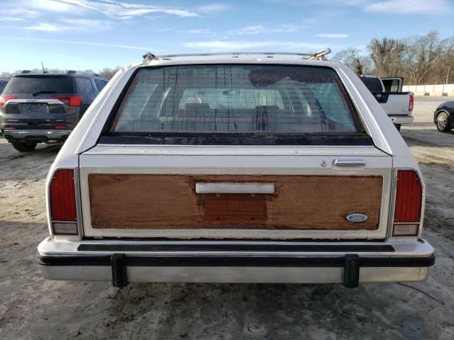 1985 Ford LTD Crown Victoria Country Squire