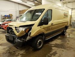 Salvage trucks for sale at Ham Lake, MN auction: 2019 Ford Transit T-250